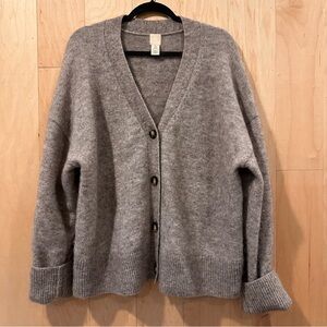 H&M Oversized Wool/Mohair Cardigan